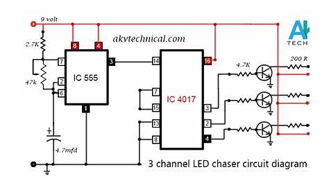 Light Chaser Circuit Diagram