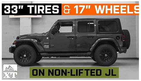 largest tire size for stock jeep wrangler