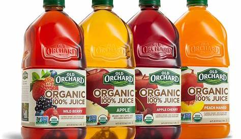 100 fruit juice brands