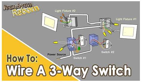 Wiring A Three Way Switch With Multiple Lights