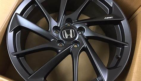 Genuine OEM Honda Civic 19" Matte Black Finish Alloy Wheel 08W19-TEA