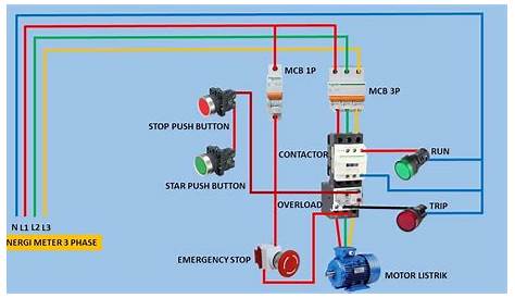 emergency stop circuit diagram