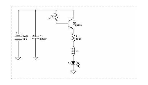 simple 10w led driver circuit diagram