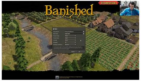 32 Banished Colonial Charter Map Seeds - Maps Database Source