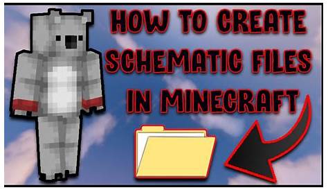 how to open minecraft schematics