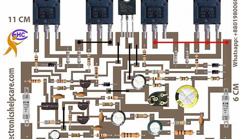 200w mosfet power amplifier circuit diagram