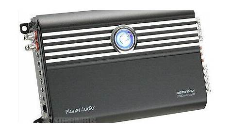 planet audio bb2500.1 owner manual