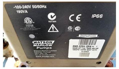 WATSON-MARLOW LTD. QDOS - 350514 For Sale Used N/A