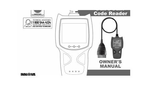 INNOVA 3011 3011 OBD2 Code Reader Owner Manual | Manualzz