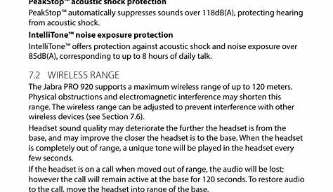 Support, 1 faqs and troubleshooting, Advanced jabra pro 920 features | Jabra PRO 920 User Manual