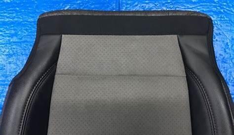 2017 FORD EXPLORER XLT SPORT RIGHT FRONT SEAT COVER BOTTOM BLACK + GRAY