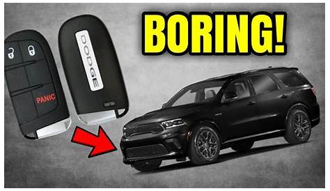 Making My Dodge Durango Key Fob Less Boring! - YouTube
