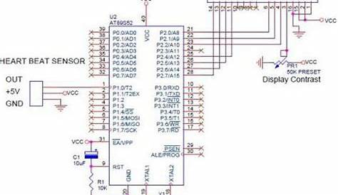 Heartbeat Sensor Circuit and Working Operation with 8051 - LEKULE BLOG