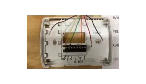 wiring a digital thermostat