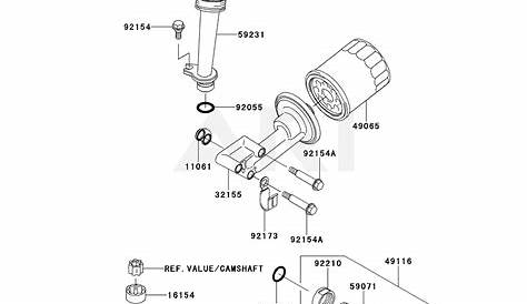 Kawasaki Fj180v Parts Diagram
