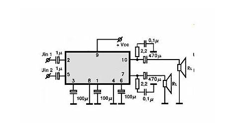 LA4270 Audio IC - Electronic Circuits, TV Schematics, Audio