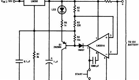 DC 12V Battery Charger Circuit Schematic under Repository-circuits