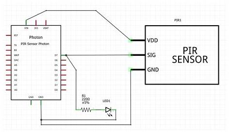 pir sensor module circuit diagram