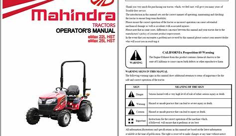 Mahindra 1533 Owners Manual