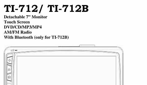 FARENHEIT TI-712 OWNER'S MANUAL Pdf Download | ManualsLib