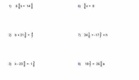 math worksheets for 8th graders with answers