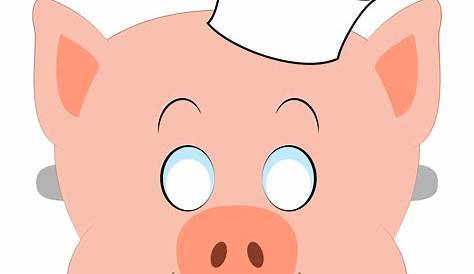 3 Little Pigs Mask Template | Free Printable Papercraft Templates