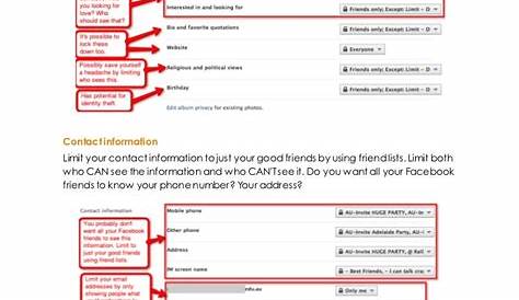 The very unofficial Facebook Privacy Manual