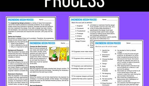 introducing the engineering design process worksheets answer key