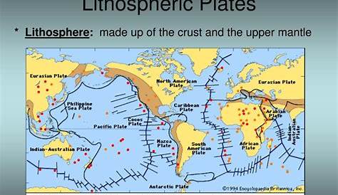 lithospheric plates worksheet answers