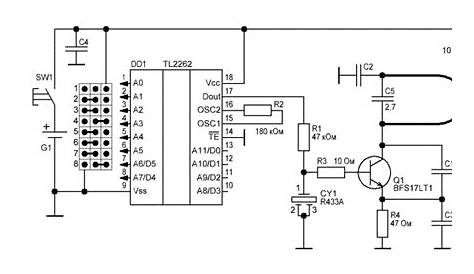 wireless doorbell circuit diagram