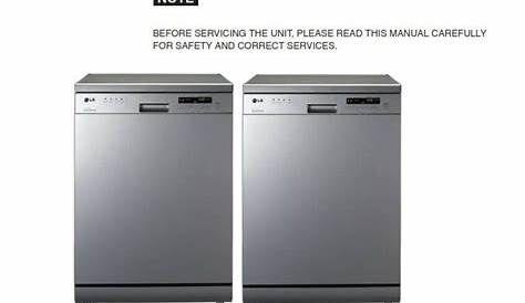 lg dishwasher 3850dd3006j manual
