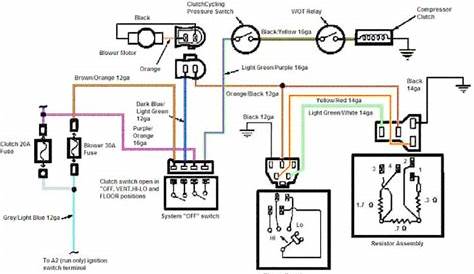 home ac motor wiring schematic