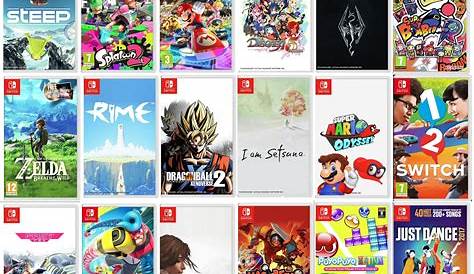Nintendo Switch Games! - I put some game covers together. : r