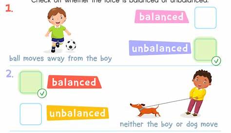 balanced and unbalanced worksheet