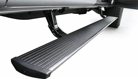 AMP RESEARCH POWERSTEP RETRACTABLE SIDE STEP 09-14 FORD F150 WITH PLUG N PLAY | eBay