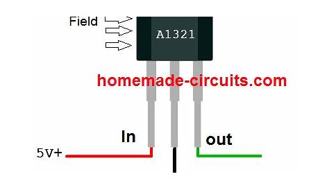 Linear Hall-Effect Sensor - Working and Application Circuit - Homemade