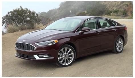 2017 Ford Fusion Platinum: First Drive Review – The Fast Lane Car