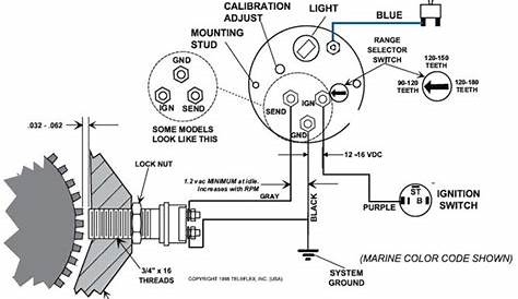 super pro tachometer wiring diagram