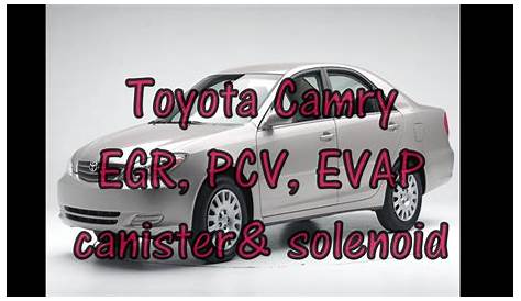 2002 toyota camry canister purge valve location