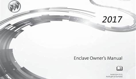 2017 Buick Enclave Owners Manual PDF - 361 Pages