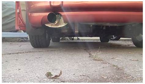 Chevy HHR exhaust - YouTube