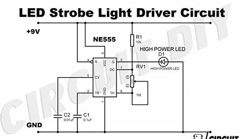 12v Led Strobe Light Circuit Diagram