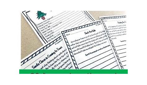 December Writing: Paragraph Editing Worksheets for Grades 4-5 by LMB