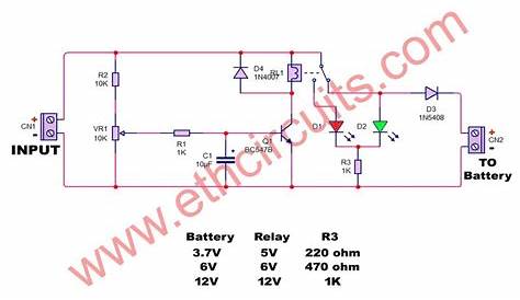 Pin on Battery Charger Circuit Diagram