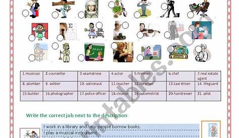 job application vocabulary worksheets