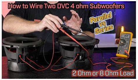 wire dual 2 ohm
