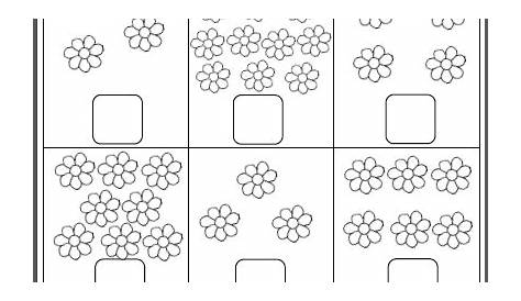 flower math worksheets
