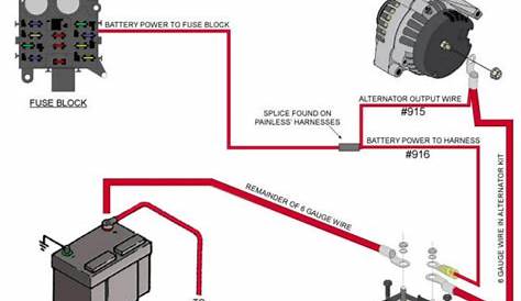 Cvf Racing Alternator Wiring Diagram - Closetal