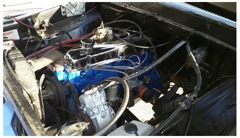 1968 ford f100 engine size