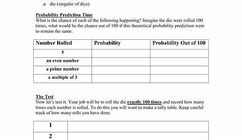 probability 7th grade math lesson